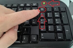Cómo activar el teclado numérico al iniciar Windows