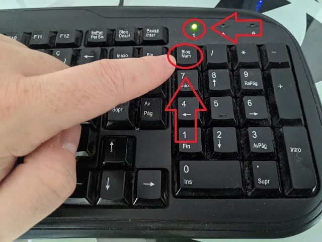 Cómo activar el teclado numérico al iniciar Windows 1 como activar el teclado numerico al iniciar windows