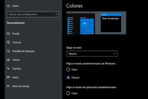 Cómo activar el tema oscuro en todo Windows