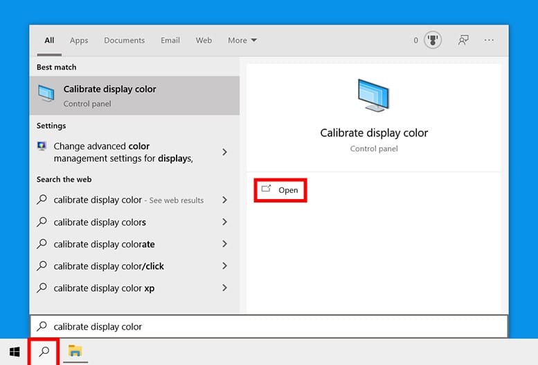 Cómo calibrar el color del monitor en Windows 1 como calibrar el color del monitor en windows