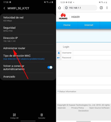 como cambiar la contrasena del router entrar a 192 168 1 1