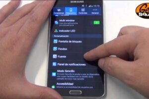 Cómo cambiar la fuente y letra en Samsung Galaxy 6 Cómo cambiar la fuente y letra en Samsung Galaxy