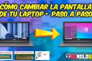 Cómo cambiar la pantalla rota de una laptop (Guía general) 8 Cómo cambiar la pantalla rota de una laptop (Guía general)