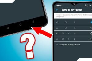 Cómo cambiar los botones de navegación (Atrás, Home)