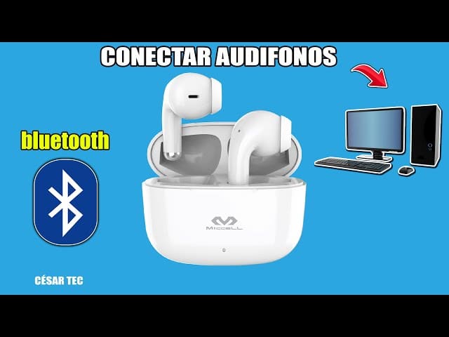 como conectar auriculares bluetooth a pc windows
