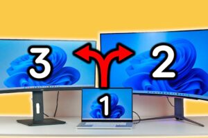 Cómo conectar dos monitores a un PC y configurarlos