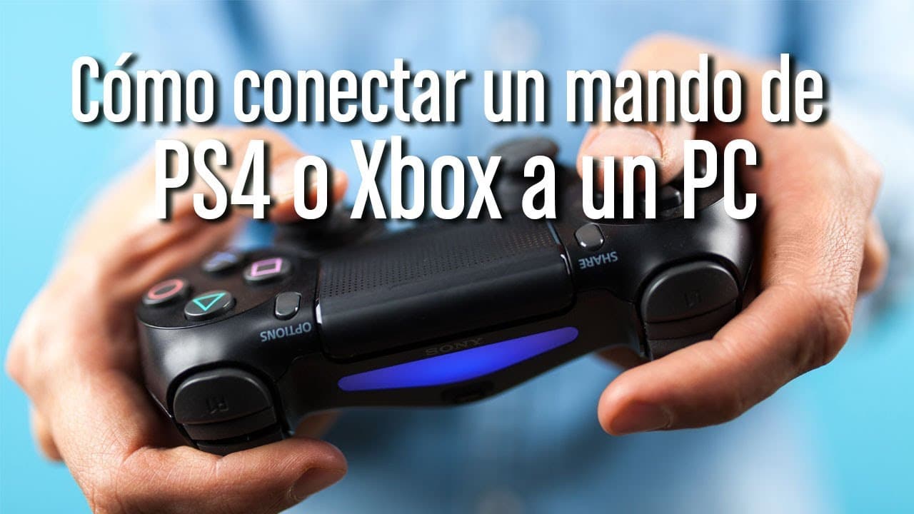 como conectar un mando de ps4 o xbox al pc