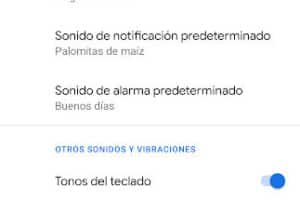 Cómo desactivar la vibración del teclado al escribir