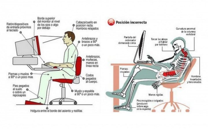 como elegir una silla ergonomica para trabajar