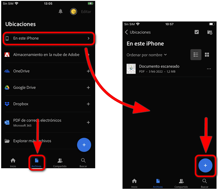 como escanear documentos con la camara del celular a pdf