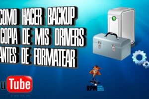 Cómo hacer backup de mis drivers antes de formatear