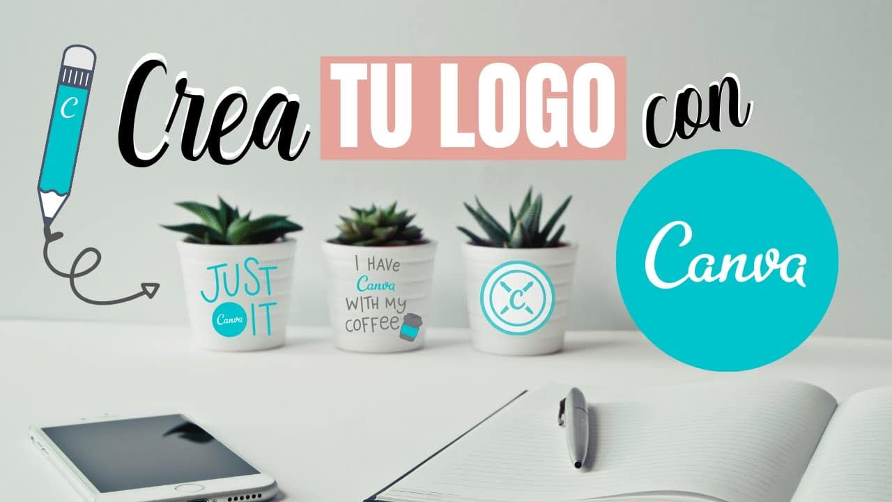 como hacer un logo gratis en el celular con canva 1
