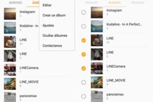 Cómo ocultar álbumes de fotos en la galería