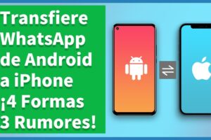 Cómo pasar chats de Android a iPhone gratis