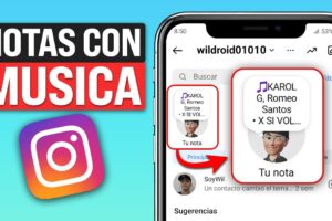 Cómo poner música en las notas de Instagram