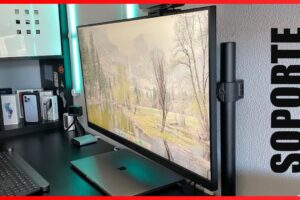 Cómo poner un brazo o soporte VESA al monitor
