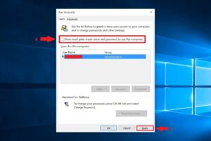 Cómo quitar la contraseña de inicio de sesión en Windows 10