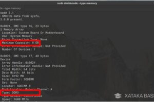 Cómo saber cuánta memoria RAM soporta mi PC (CMD)