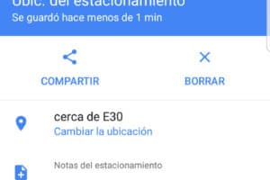 Cómo saber dónde estacioné mi auto con Google Maps