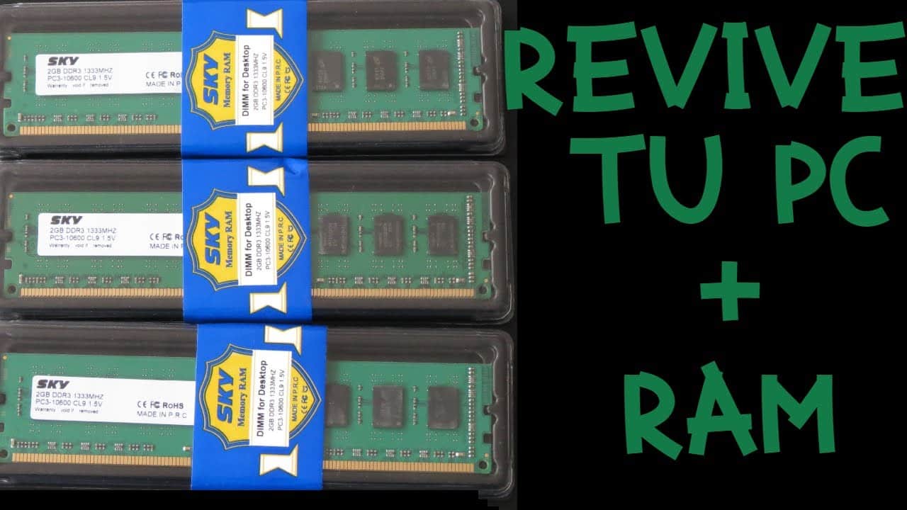como saber que memoria ram es compatible con mi pc