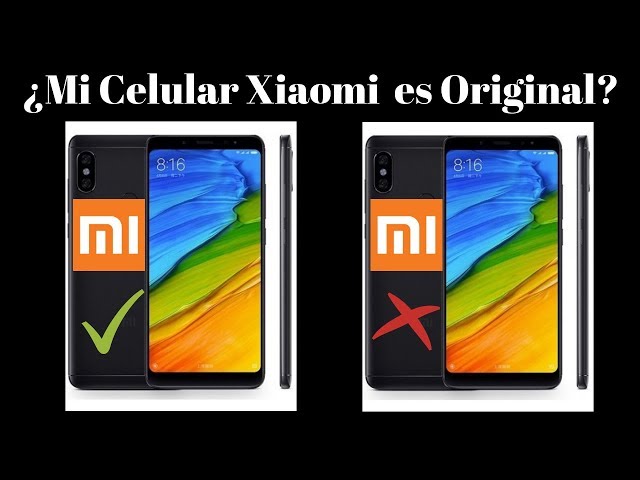 como saber si mi celular xiaomi es original o falso