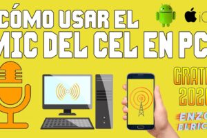 Cómo usar el celular como micrófono para PC