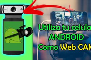 Cómo usar el celular como webcam (DroidCam)