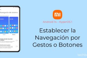 Cómo usar los gestos de navegación en Android 14
