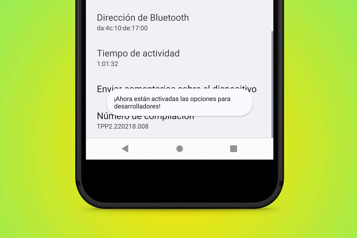 que es el modo desarrollador en android y como activarlo