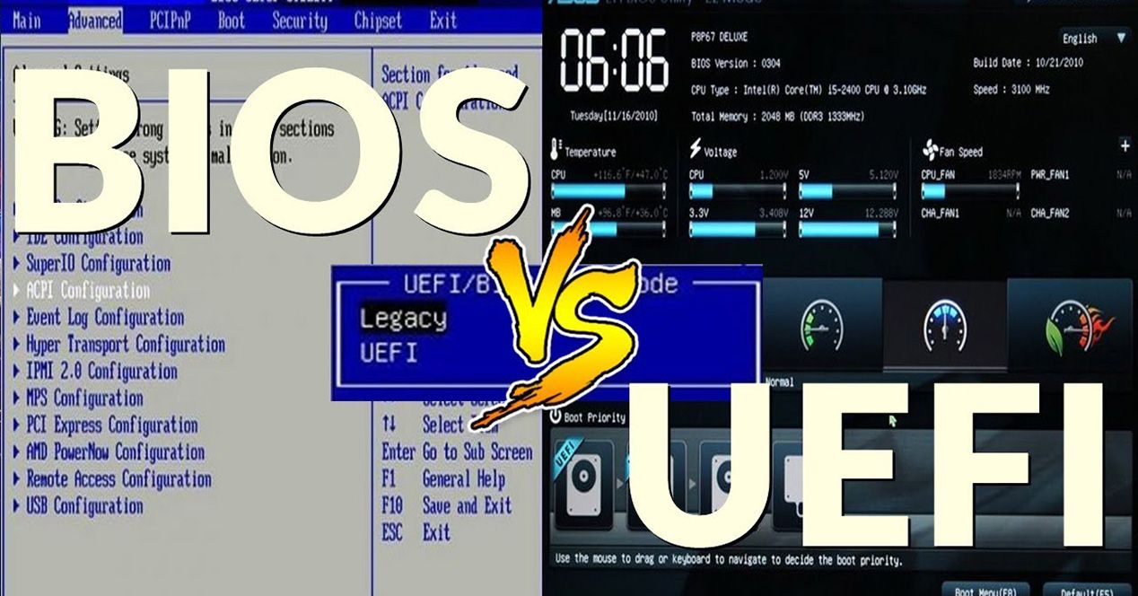 Qué es la BIOS y la UEFI: Diferencias y acceso 1 que es la bios y la uefi diferencias y acceso