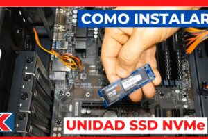 Qué es un SSD M.2 NVMe y cómo instalarlo en tu PC