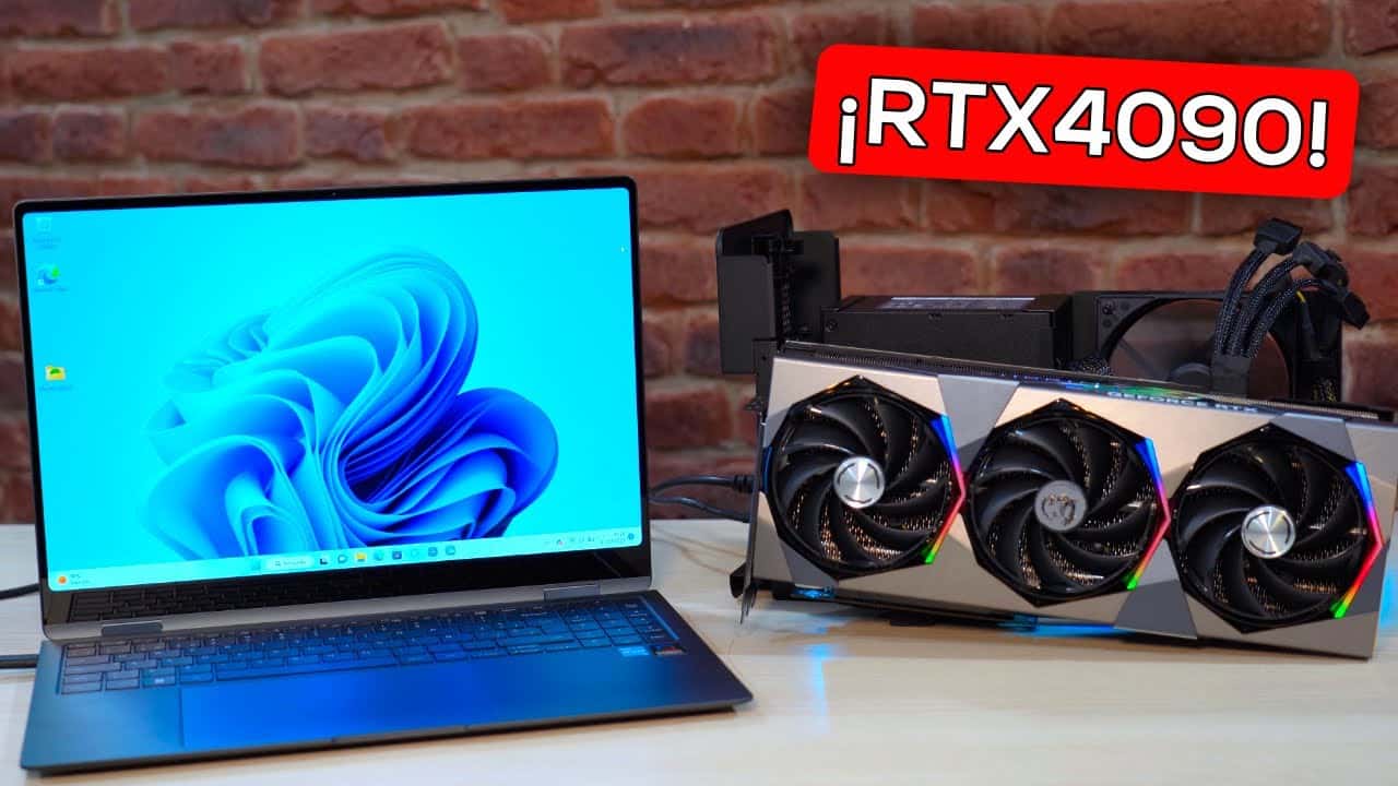 que es una egpu grafica externa para laptop