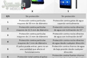 Qué significa la certificación IP67 y IP68 (Agua y polvo)
