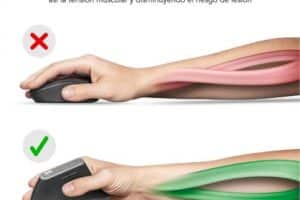 Qué son los mouse verticales y sus beneficios ergonómicos