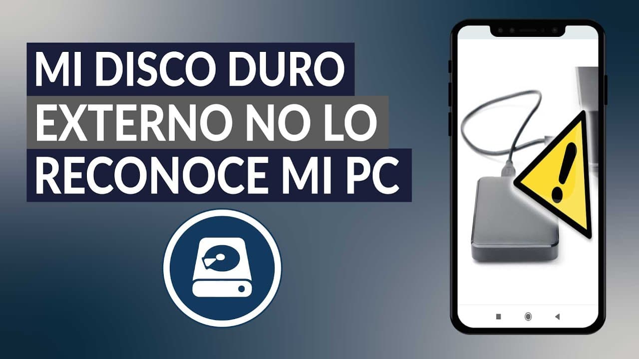 solucion disco duro externo se cayo y no funciona