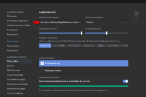 Solución: Discord no se escucha o el micrófono falla 8 Solución: Discord no se escucha o el micrófono falla