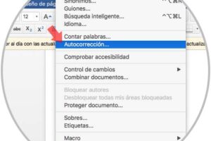 Solución: El corrector ortográfico cambia mis palabras