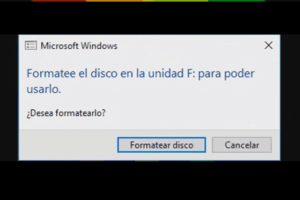 Solución: El disco externo USB pide formatear al conectarlo