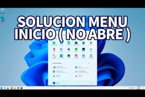 Solución: El menú de inicio no abre en Windows 10