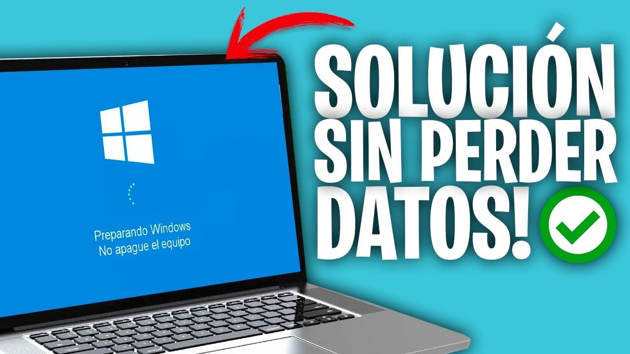 solucion el pc se queda en preparando windows