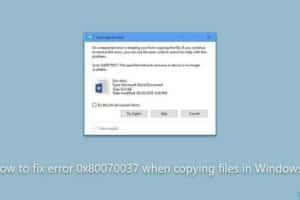 Solución: Error 0x80070037 al copiar archivos