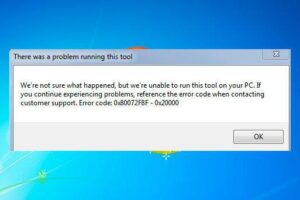 Solución: Error 0x80072f8f en activación o tienda