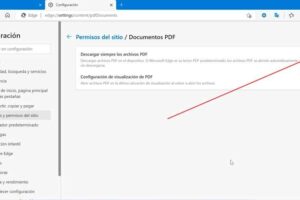 Solución: Error al abrir archivos PDF en Edge