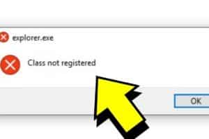 Solución: Error «Class not registered» (Clase no registrada)