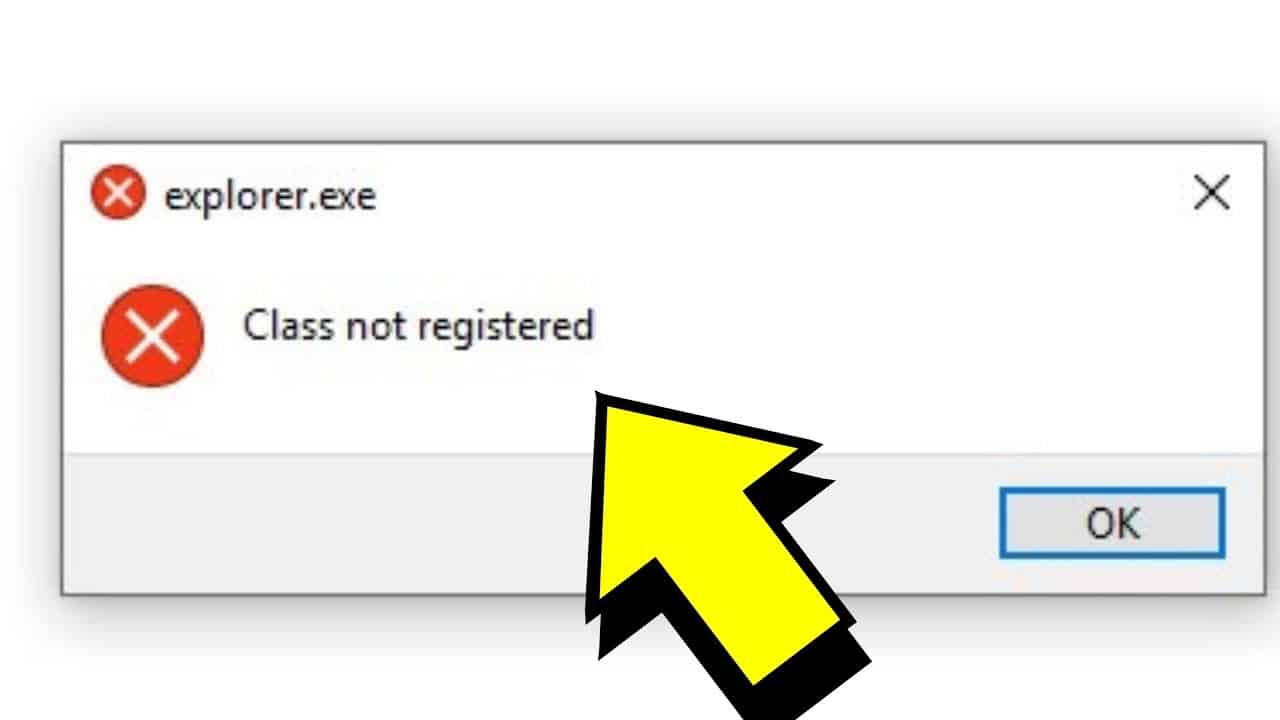 solucion error class not registered clase no registrada