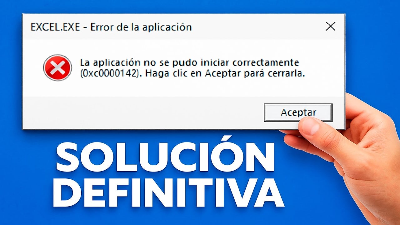 Solución: Error "La aplicación no se pudo iniciar correctamente (0xc0000142)" 1 solucion error la aplicacion no se pudo iniciar correctamente