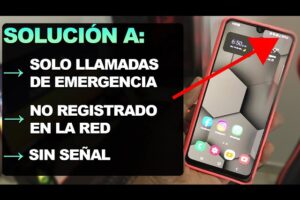 Solución: Error «Solo llamadas de emergencia»