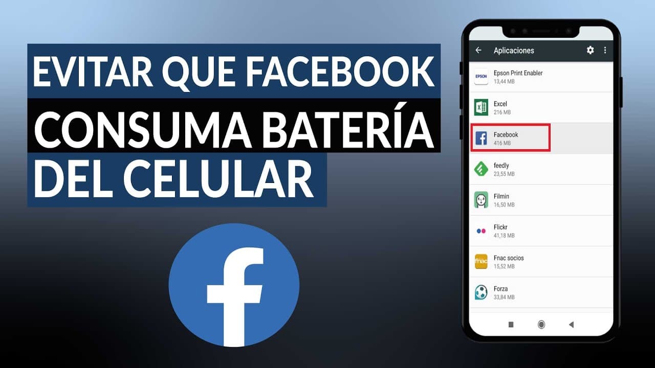 solucion facebook consume mucha bateria
