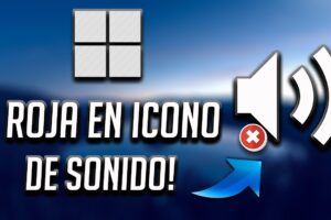 Solución: Icono de volumen con una X roja