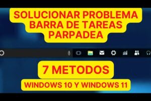 Solución: La barra de tareas parpadea en Windows 10